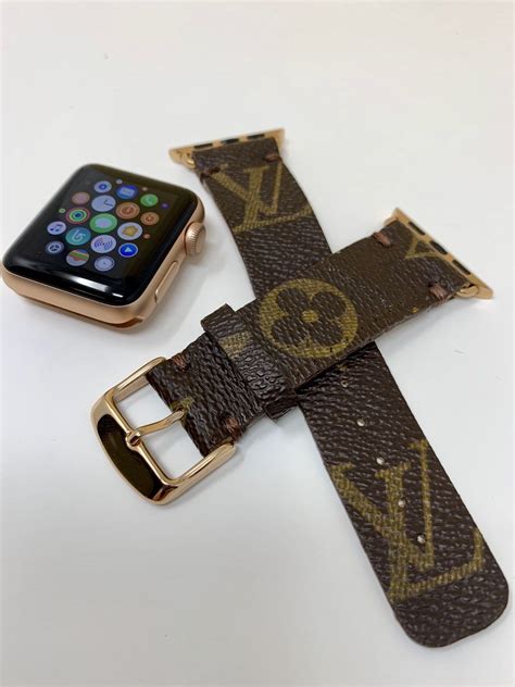 louis vuitton watch band 44mm